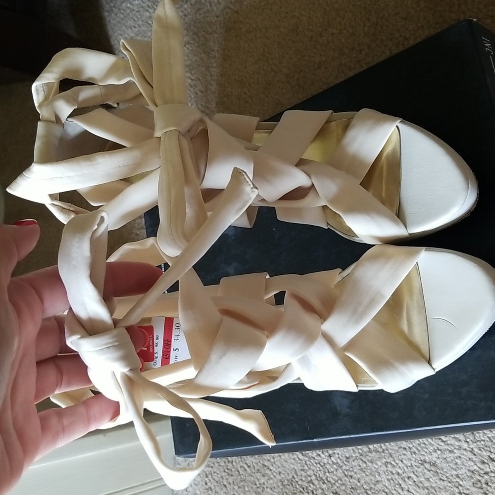 Brand New new worn INC Mallorca Heels